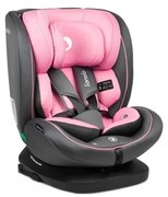 Lionelo - Детска седалка BASTIAAN i-Size 40-150 см сива/розова
