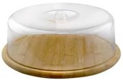 Horecano - Бамбукова дъска за сервиране с капак ф28xh10,3см (CA105L)