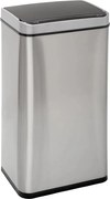 Автоматичен кош 5five Sensor, Правоъгълен, Инокс, 40 l
