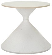 Кръгла странична масичка с керамичен плот ø 45 cm Fush – Mauro Ferretti