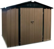 Барака за инструменти, кафява, 239 х 186 х 188 см