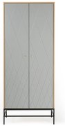 Сив гардероб 80x190 cm Mia - Woodman