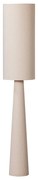 Бежова подова лампа с текстилен абажур (височина 187 cm) Loft – WOOOD