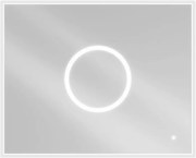 Mexen Koga осветено огледало за баня 100 x 80 см, LED 6000K, срещу конденз