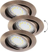 Rabalux Lite Вградени и повърхностно монтирани лампи IP40 GU10 1x MAX 50W 3000K 1051