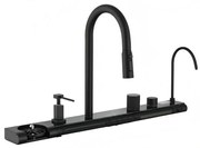 Смесител за кухня, Inter Ceramic, 7567131MB, с устроийство за измиване на чаши