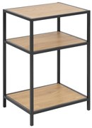 Нощно шкафче SARON дъб/черно