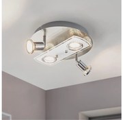 Eglo 32001 - LED таванно осветително тяло PAWEDO 1 4xGU10-LED/3W/230V