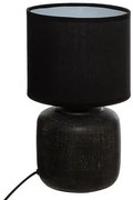 Нощна лампа atmosphera Salta, 28 cm, Керамика - Черен