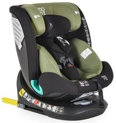 Детско столче за кола Serengeti i-Size 40-150 см. MONI - зелено