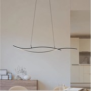 Eglo 901207 - LED Пендел GRISOLIA LED/20W/230V 4000K черен