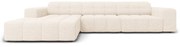 Кремав ъглов диван (ляв ъгъл) Chicago - Cosmopolitan Design