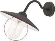 Резервен стъклен абажур VIGO E27 170x100 мм