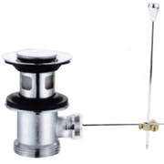 Вентил за умивалник с преливник и капачка KARAG Ι-Satin