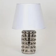 Настолна лампа 1xE14/40W/230V бял/лъскав хром