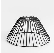 Универсален абажур CURITIBA, диаметър 30 см, черен