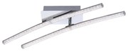 Leuchten Direkt 11290-17 - LED Повърхностен полилей SIMON 2xLED/5W/230V лъскав хром