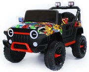OCIE - Акумулаторен Джип 12V HEAT GRAFFITI с родителски контрол