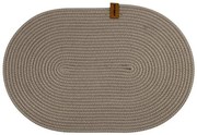 Horecano - Плетена подложка за хранене овал 32x44см лате (HC-24717) (YUV.109-L)