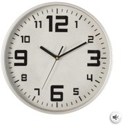 Стенен часовник atmosphera Elian, Ø30 cm - Сребрист
