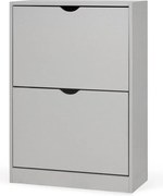 Сива накланяща се стойка за обувки 50x82x24 cm Stelo – Bonami Essentials