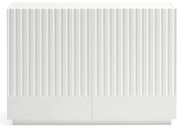 Бял нисък скрин с чекмеджета 100x70 cm Doric - Teulat