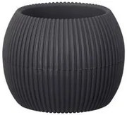 Horecano - Саксия кактус №2 - Ø11.8xh9.2cm 350ml АНТРАЦИТ (G-362-A)