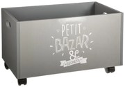 Детски кош atmosphera Bazar, 48x28x28 cm - Сив