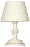 Настолна лампа МЕРИЛИН, крем, абажур Сирос, 1xE27