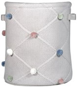 Светлокафява текстилна детска кошница за играчки ø 30x35 cm Taupe – Kindsgut