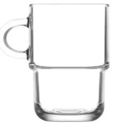 Lav - Стъклена чаша за топли напитки 350мл COZ 450