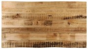 370670 vidaXL Плот за маса, жив ръб, 100x60x2,5 см, масивно дърво грубо манго