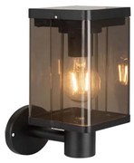 LED външно соларно стенен осветител с сензор LED/2,5W/3,7V 3000K IP54