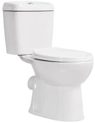 Моноблок ICC 6236P НОВ, Inter Ceramic, седалка и капак, порцелан, бял, 75.5x67.5x35.5см