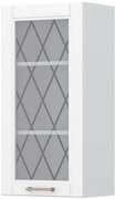 Висящ шкаф Tahoma V9-45-1KS with Витрина-White matte