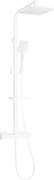 Mexen CQ62 комплект за душ върху мазилка с душ глава и термостатичен смесител, бял - 772506295-20