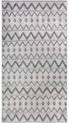Сив килим подходящ за пране 80x150 cm Zig Zag – Vitaus