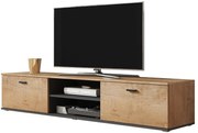 TV шкаф Soho S3-Black - Natural