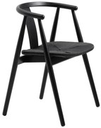 Черен трапезен стол Relate – Unique Furniture