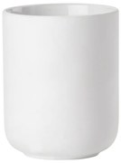 Бяла керамична чаша за четки за зъби Ume - Zone