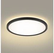 Brilagi - LED Лампа за баня ULTRA SLIM LED/24W/230V Ø 42 см черен IP54