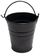 Horerano - Металнa кофичка за сервиране черна 10см-(5410-K)