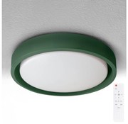 Brilagi - димируемо LED осветително тяло MATTEO LED/48W/230V 3000-6500K Ø 41 cm зелено + дистанционно управление