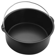 Форма за кекс за Еър Фрайър SAPIR SP 1983 F7, ~17 см, Незалепващо покритие, Черен