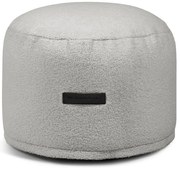 Светлосив пуф от букле Mini – SLOWDOWN