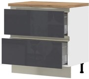 Подов шкаф Trinity R90-2M BOX-Anthraki Gualistero