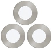 Eglo 94734 - КОМПЛЕКТ 3x LED вградени осветителни тела FUEVA 1xLED/2,7W/230V