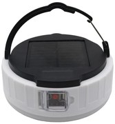 LED соларна лампа с powerbank функция LED/2W/2V 6500K IPX4 2400mAh черна