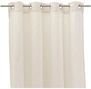 Бежова завеса със смес от лен 140x260 cm Fifties – Casa Selección