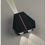 Immax 08488L - LED соларен стенен фенер с сензор LED/2W/5V IP54